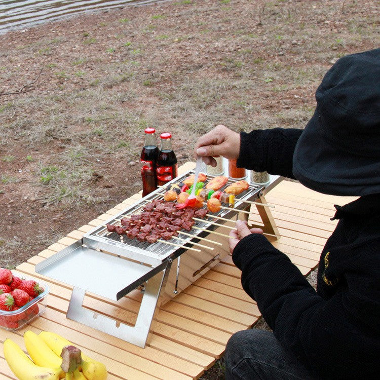 Elevate Your Outdoor Cooking with Our Stainless Steel Barbecue Grill